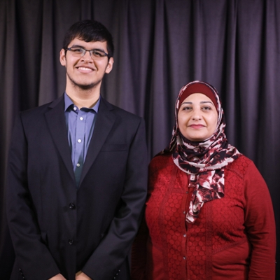 Ray Casas, was awarded third place in Mathematics. His faculty mentor was Dr. Weam M. Ali-Tameemi